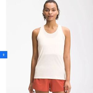 The North Face Wander Women's Tank 2022 NWT Sz M white gardenia color